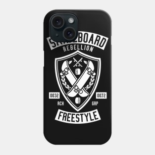 Skateboard Rebellion Phone Case