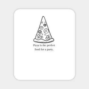 Pizza Love: Inspiring Quotes and Images to Indulge Your Passion 13 Magnet