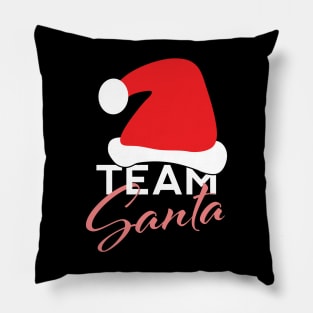 Team Santa Family Outfits Pillow