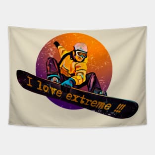 i love extreme Tapestry