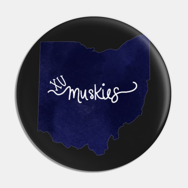 XU Muskies Ohio Pin by AlishaMSchil