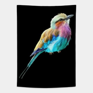 Lilac Breasted Roller Bird Tapestry