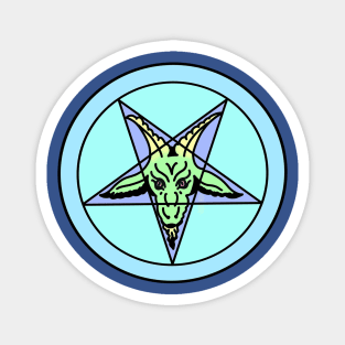 Pastel Pentagram Magnet