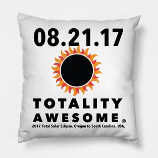 Totality Awesome Tee Shirt Pillow