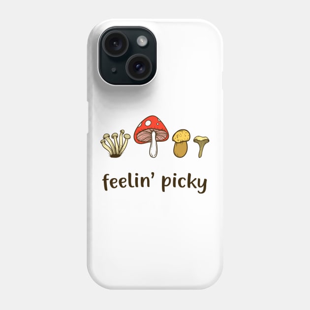 Mushrooms Collecting Forest Mushroom Picker Funny Phone Case by Foxxy Merch