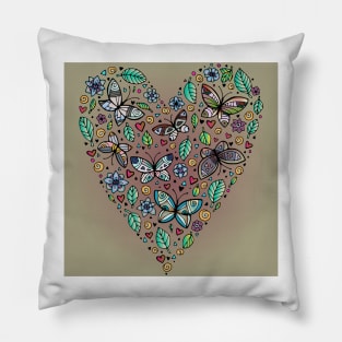 Butterflies 209 (Style:3) Pillow