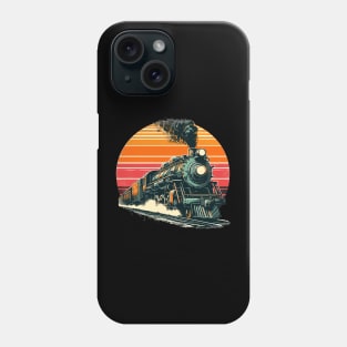 Steam locomotive Phone Case