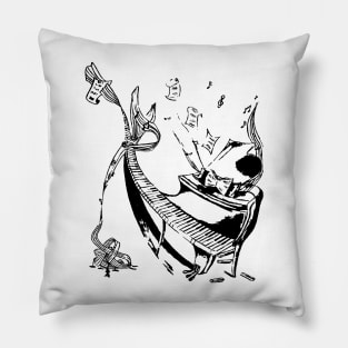 Piano Man Pillow