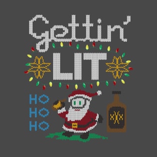 Santa's Gettin Turnt T-Shirt