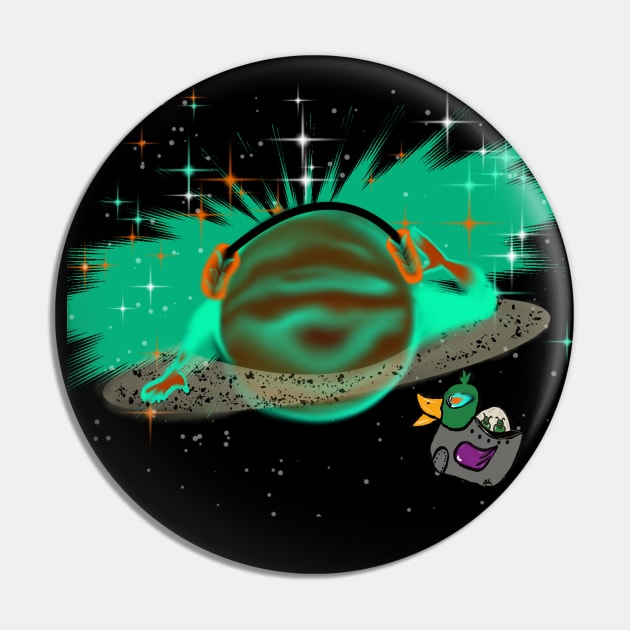 DJ Gas Giant Pin by Veakari