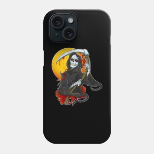 Undead Skeleton Zombie Reaper Skull Phone Case
