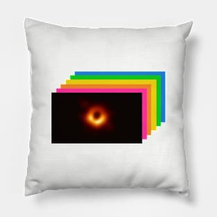 First Photo of a Black Hole Meme Pillow