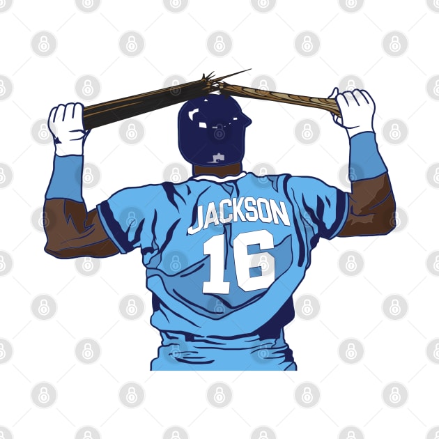 Bo Jackson Bat Break by darklordpug