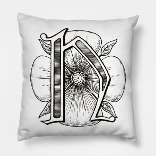 Monogram N Pillow