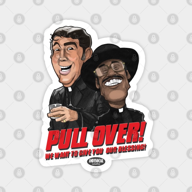 Fenderbaum & Blake Magnet by AndysocialIndustries