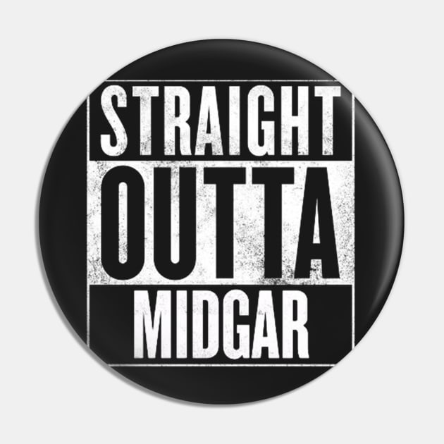 Straight Outta Midgar - Final Fantasy VII Pin by thethirddriv3r