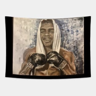 Muhamad Ali By Nikki Limpert Tapestry