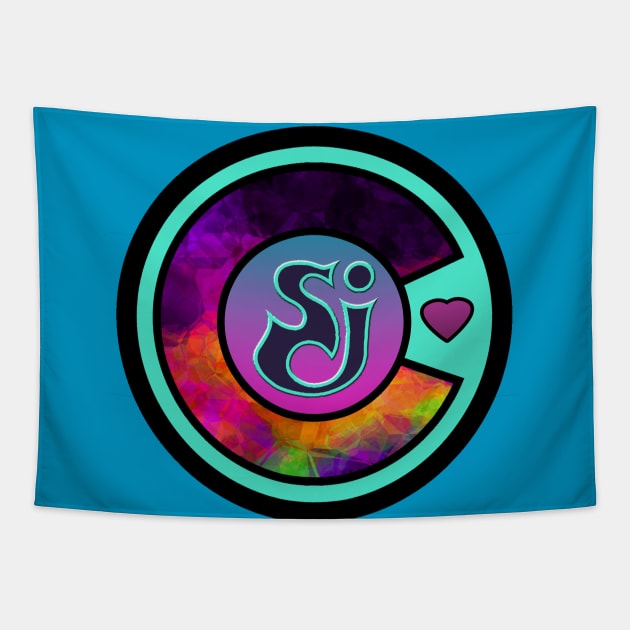 Fractal Colorado Love SCI String Cheese Incident Epic Fan Appreciation Tapestry by Shayna