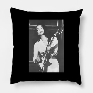 Sade Playing The Guitar Pillow