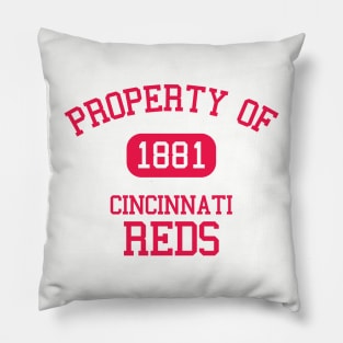 Property of Cincinnati Reds Pillow