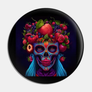 santa de las frutas exotica Pin