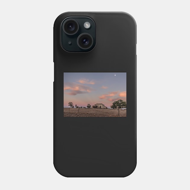 Sunrise, moon set Phone Case by Bevlyn