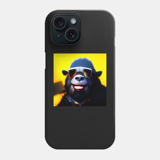 smiling chimp Phone Case