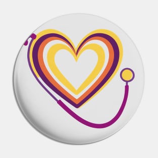 Stethoscope Design Pin