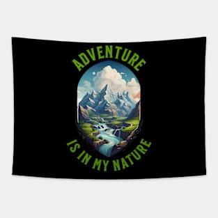 Adventure Is In My Nature Tapestry