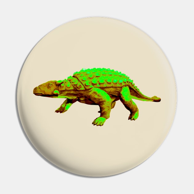 Ankylosaurus Pin by Art of V. Cook