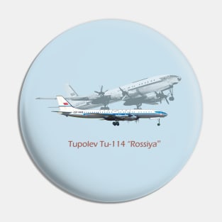 Tupolev Tu-114 "Rossiya" Pin