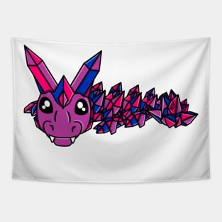 Bisexual Pride Fidget Crystal Dragon Tapestry