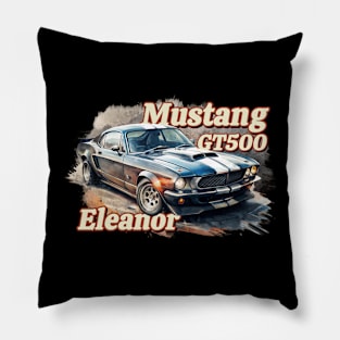 Mustang GT500 Eleanor Pillow