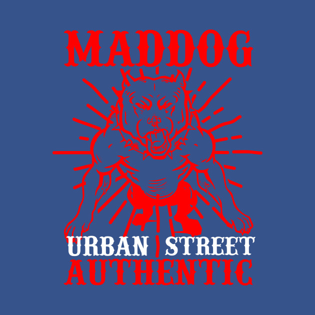 Discover MAD DOG Bulldog Art Design Gift Tshirt - Bulldog Lover - T-Shirt