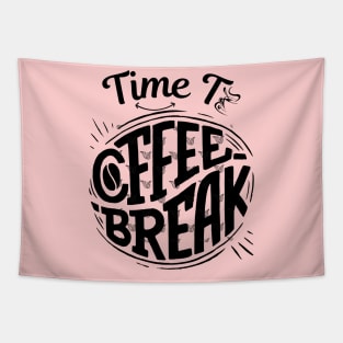 Time To Coffee break Tapestry