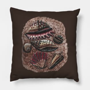 Exotic Seashells Pillow