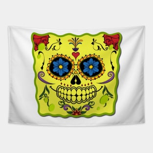 Spongebob Sugar Skull L Tapestry