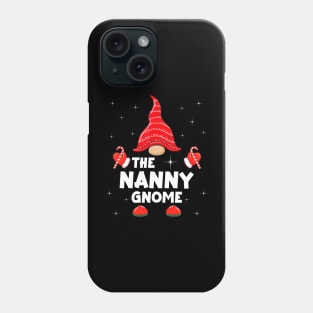 The Nanny Gnome Matching Family Christmas Pajama Phone Case