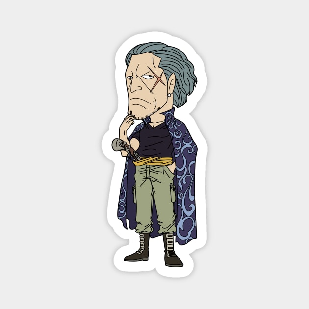 Benn Beckman Magnet by onepiecechibiproject