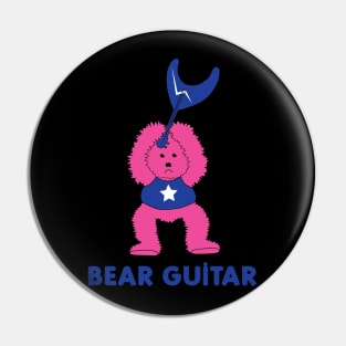 Bear Guitar Comedy Sketch Pin