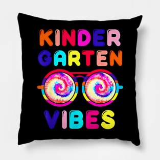 Back To School Kindergarten Vibes Tie Dye Sunglasses Pillow