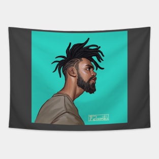 Dreads Man Tapestry