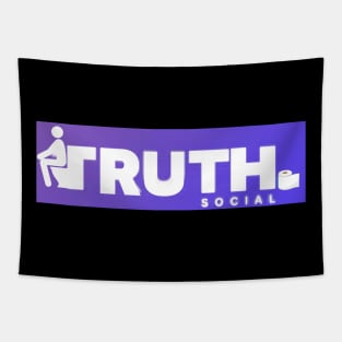 Truth Social T-Shirt, Social Number 2 Political Humor Funny Hoodie Tapestry