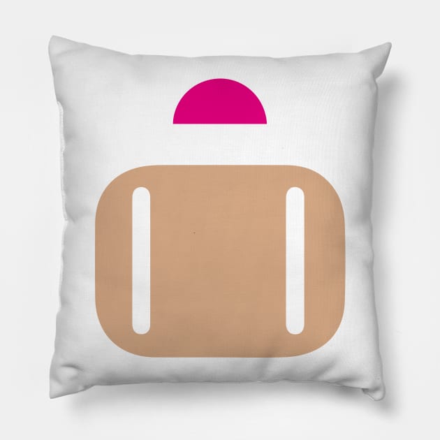 Minimalist Bomberman Pillow by PWCreate
