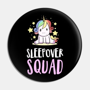 Sleepover Squad Rainbow Pin