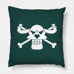 Rumbar Pirates Jolly Roger Pillow