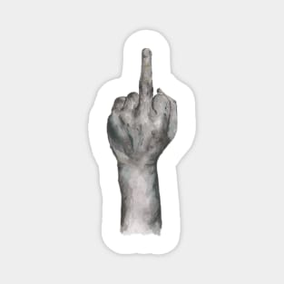 Middle Finger (Hand Painted... pun intended) Magnet