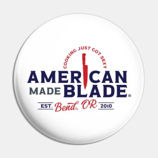 American Made Blade logo Pin