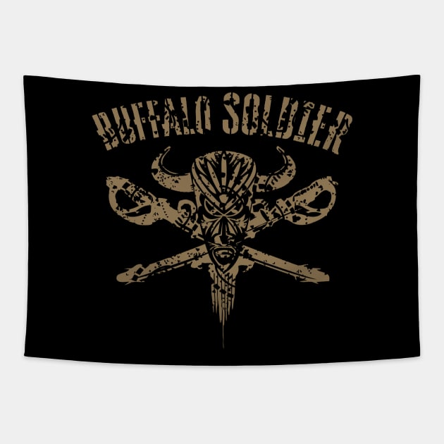 Buffalo Soldier 2.0 Tapestry by 2 souls