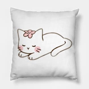 vintage-cat Pillow
